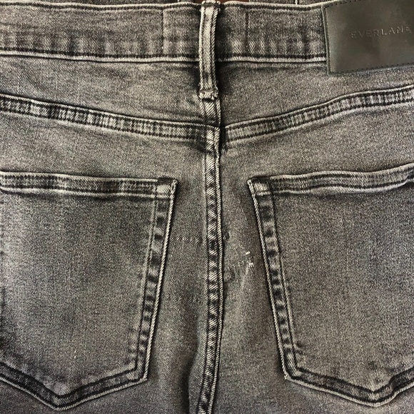 EVERLANE Jeans Size 28 The High Rise Ankle Button Fly Western - Picture 8 of 12